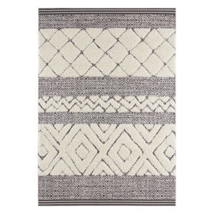 Krémovočierny koberec Mint Rugs Todra, 160 x 230 cm