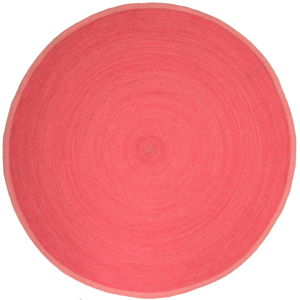 Detský ružový koberec Nattiot Tapis, Ø 140 cm