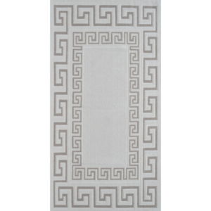 Odolný bavlnený koberec Vitaus Versace Beig, 60 × 90 cm