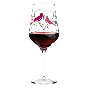 Poháre na červené víno z krištáľového skla Ritzenhoff Anissa Mendil, 580 ml