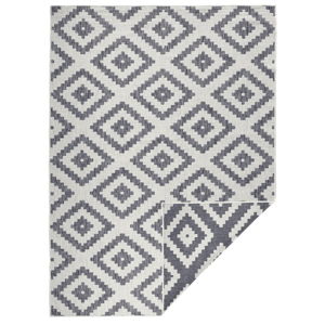 Sivý vonkajší koberec Bougari Malta, 160 x 230 cm