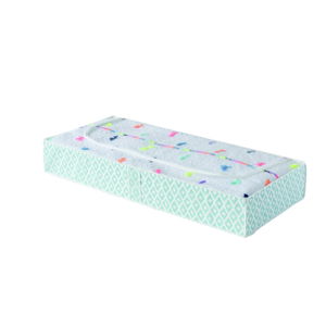 Zelený úložný box pod posteľ Compactor, dĺžka 107 cm