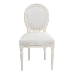 Biela stolička Kare Design Louis
