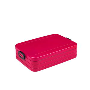 Červený box na obed Rosti Mepal Ellipse Take a Break Bento, 25,5 x 17 cm