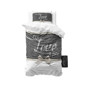 Bavlnené obliečky na jednolôžko Sleeptime Pure Love, 140 × 220 cm