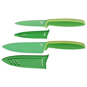 Sada 2 zelených nožov s krytom WMF Touch