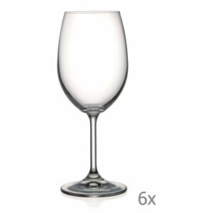 Súprava 6 pohárov na víno Crystalex Lara, 350 ml