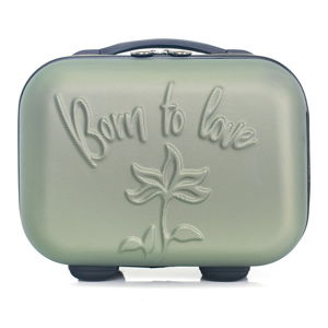 Zelený kozmetický kufrík LPB Julianna, 10,3 l
