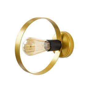 Kovové nástenné svietidlo v zlatej farbe Opviq lights Chris