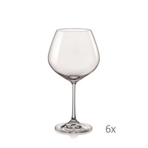 Súprava 6 pohárov na víno Crystalex Viola, 570 ml
