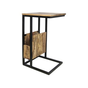 Príručný stolík z mangového dreva HSM collection Carro