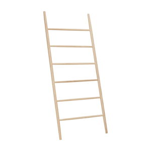 Rebrík s policami z dubového dreva Hübsch Oak Display Ladder Puro