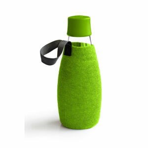 Zelený obal na sklenenú fľašu ReTap s doživotnou zárukou, 300 ml