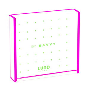 Rámik na fotografie s ružovými hranami Lund London Flash Tidy, 8,3 x 7,7 cm