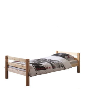 Prírodná detská posteľ Vipack Pino, 90 × 200 cm