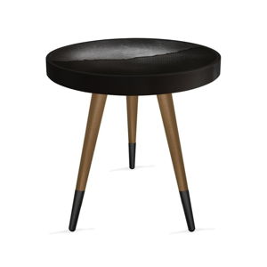 Príručný stolík Rassino Perforated Metal Circle, ⌀ 45 cm