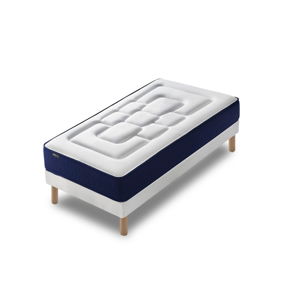 Jednolôžková posteľ s matracom Bobochic Paris Velours, 80 × 200 cm