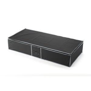 Čierny úložný box pod posteľ Compactor Underbed Box