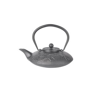 Čierna železná čajová kanvica Bambum Mate, 720 ml