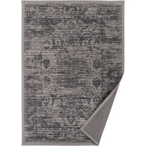 Sivo-béžový vzorovaný obojstranný koberec Narma Palmse, 160 × 230 cm