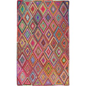 Bavlnený koberec Eco Rugs Whimsical Geo, 150 × 220 cm