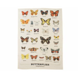 Utierka z bavlny Gift Republic Multi Butterflies, 50 × 70 cm