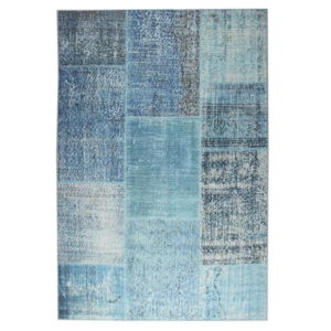 Modrý koberec Kaldirim Eko Rugs Esinam, 155x230 cm