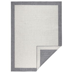 Sivo-krémový vonkajší koberec Bougari Panama, 80 x 150 cm