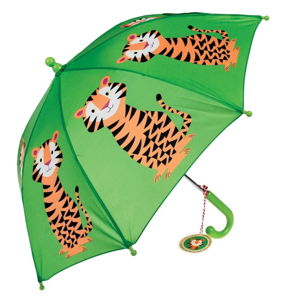 Detský dáždnik s rúčkou Ambiance Rex London Jim The Tiger, ⌀ 64 cm