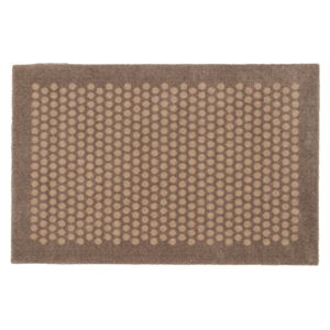 Hnedo-béžová rohožka Tica copenhagen Dot, 60 × 90 cm