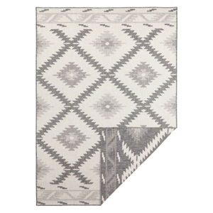 Sivo-krémový vonkajší koberec Bougari Malibu, 230 x 160 cm