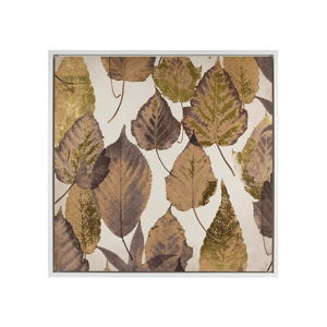 Nástenný obraz Santiago Pons Brown Leaves, 104 × 104 cm