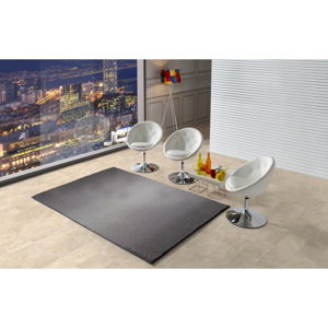 Sivý koberec Universal Boras, 57 × 110 cm