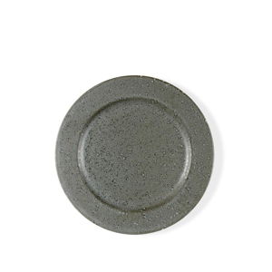 Sivý kameninový dezertný tanier Bitz Mensa, priemer 22 cm
