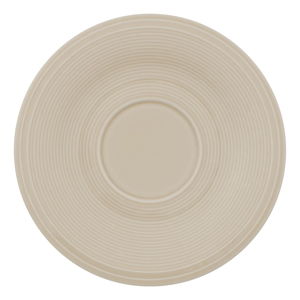 Bielo-béžový porcelánový tanierik Like by Villeroy & Boch, 15,5 cm