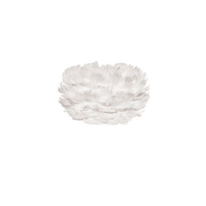 Biele svietidlo z husieho peria VITA Copenhagen EOS, Ø 22 cm