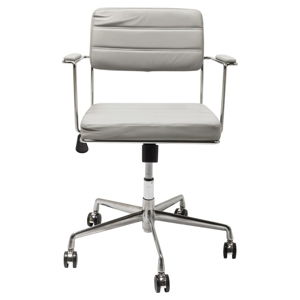 Sivá kancelárska stolička Kare Design Dottore