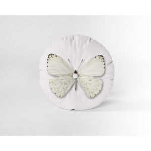 Zamatový vankúš Really Nice Things Butterfly, Ø 45 cm