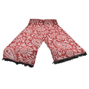 Červený dámsky šál s prímesou bavlny Dolce Bonita Otantic Mini, 170 × 90 cm