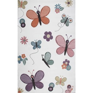 Detský koberec Eco Rugs Butterfly, 160 × 230 cm
