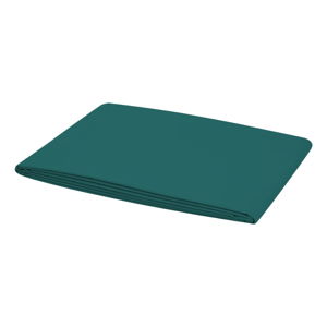 Smaragdovozelená elastická plachta na jednolôžko Bella Maison Basic, 100 x 200 cm