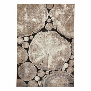 Koberec s obrázkovým motívom dreva Think Rugs Woodland, 120 x 170 cm