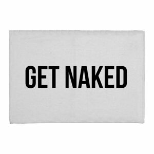 Biela kúpeľňová predložka 60x40 cm Get Naked - Really Nice Things