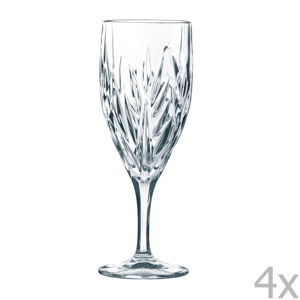 Sada 4 pohárov z krištáľového skla Nachtmann Imperial Iced, 340 ml