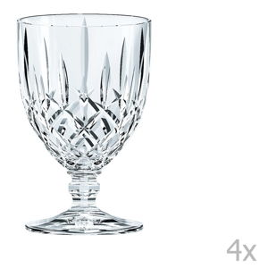 Sada 4 pohárov z krištáľového skla Nachtmann Noblesse Goblet Small, 230 ml