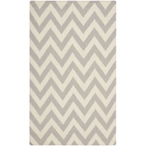 Vlnený koberec Nellaj 121x182 cm, sivý
