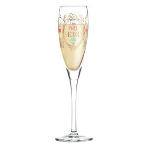 Pohár na šampanské z krištáľového skla Ritzenhoff Alice Wilson, 140 ml