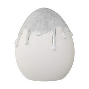 Sivá kameninová dekorácia v tvare vajca Bloomingville Mia