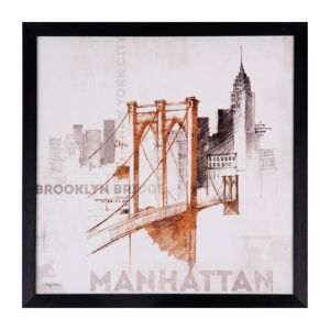 Obraz sømcasa Manhattan, 40 × 40 cm