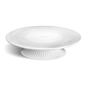 Biely porcelánový podnos na tortu Kähler Design Hammershoi Cake Dish, ⌀ 30 cm
